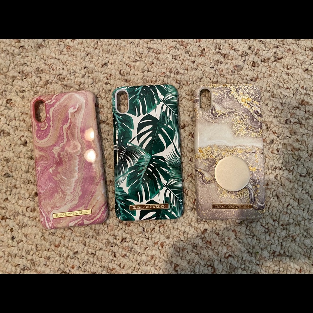 Ideal of Sweden iPhone XS Max phone case bundle